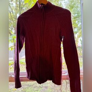 The North Face Women's Zip Up Sweater - Raspberry